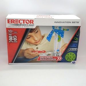 Erector by Meccano Innovation Sets Geared Machines New in Box